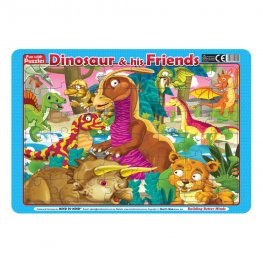 Fun With Puzzles Dinosaur & his Friends (MM16009)  Fun With Puzzles Dinosaur & his Friends (MM16009)
