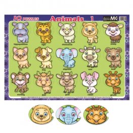 IQ Puzzles Animals 1 (MM17752)  IQ Puzzles Animals 1 (MM17752)