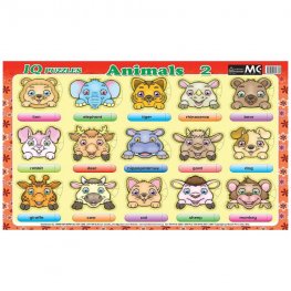 IQ Puzzles Animals 2 (MM17769)  IQ Puzzles Animals 2 (MM17769)