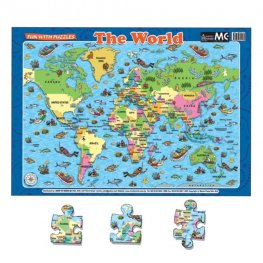 Fun With Puzzles The World (MM21139)  Fun With Puzzles The World (MM21139)