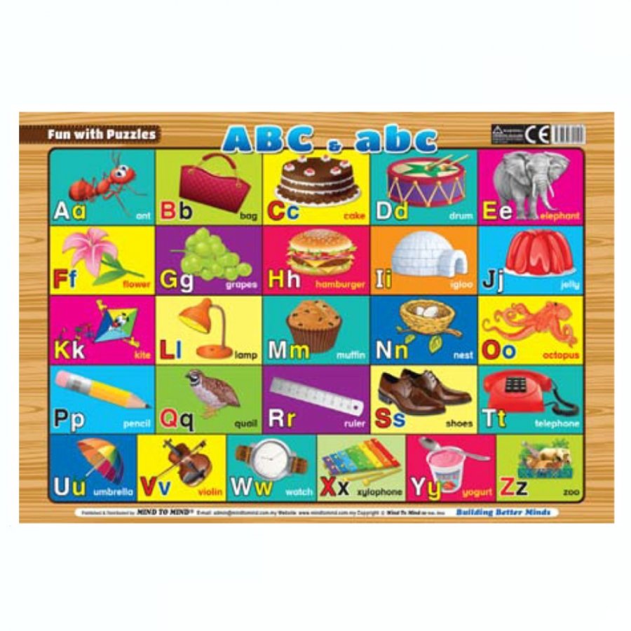 Fun With Puzzles ABC & abc (MM21504) - Click Image to Close