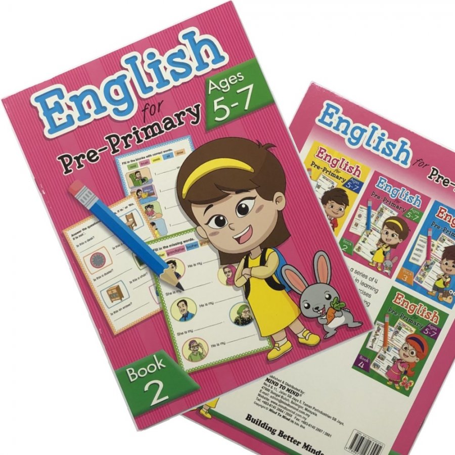 My Preschool English Activity Book 2, Ages 5-7 (MM33095)