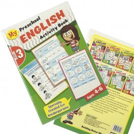 My Preschool English Activity Book 3 Ages 4-6 (MM33453)  My Preschool English Activity Book 3 Ages 4-6 (MM33453)