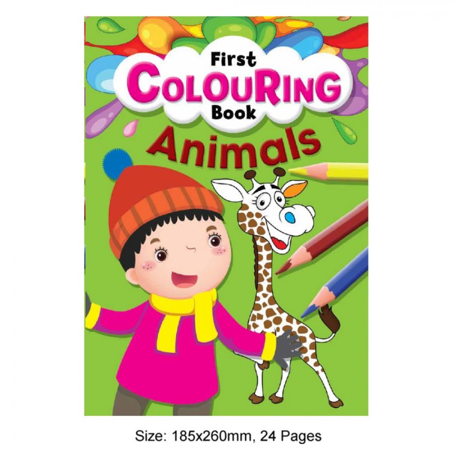 First Colouring Book Animals (MM80542) - Click Image to Close