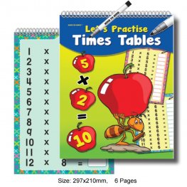 Flip Flash Let's Practise Time Tables (MM72146)  Flip Flash Let's Practise Time Tables (MM72146)