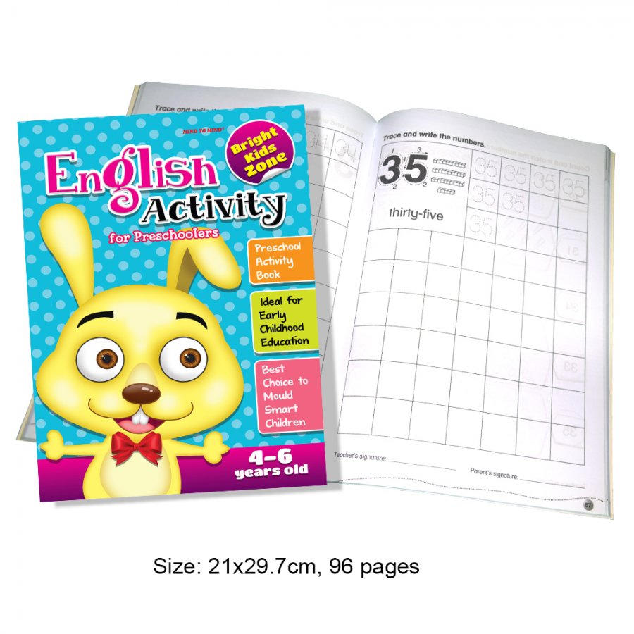 English Activity For Preschooler 4-6 years old (MM74089) - Click Image to Close