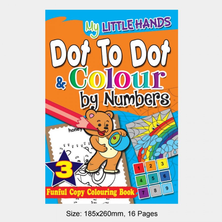 My Little Hands Dot To Dot & Colour by Numbers Book 3 (MM74966)