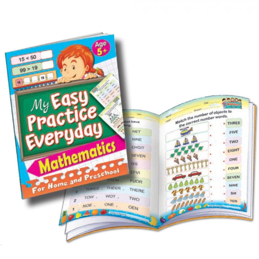 My Easy Practice Everyday Mathematics Age 5+ (MM75338) - Click Image to Close