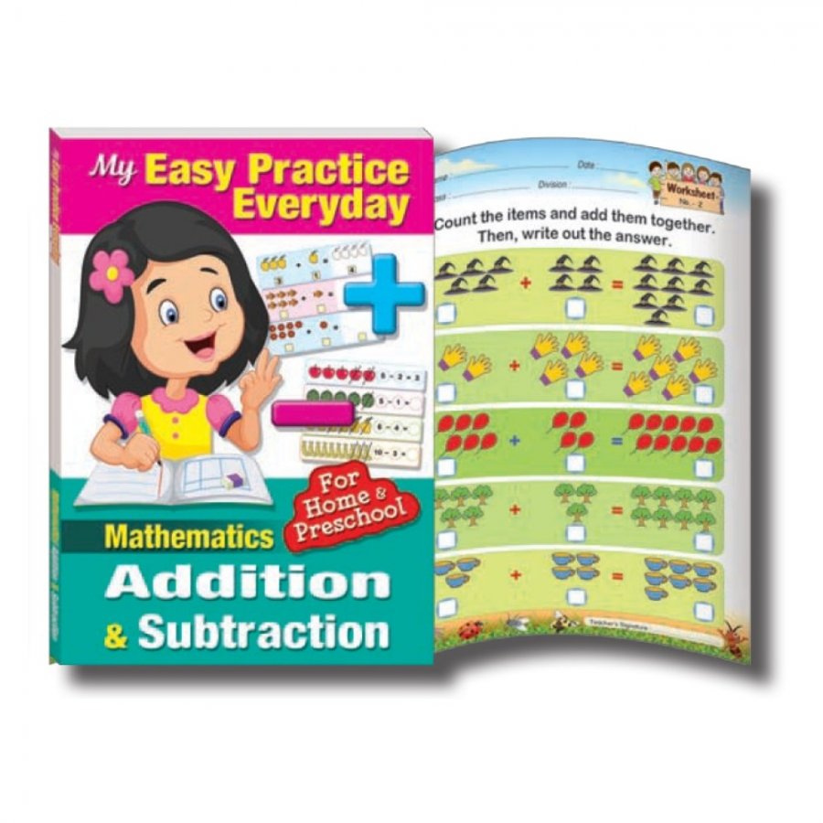 My Easy Practice Everyday Mathematics Addition & Sbtraction (MM75345) - Click Image to Close