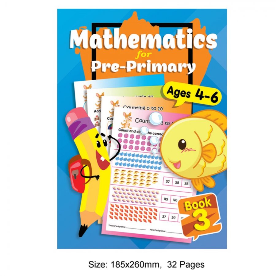 Mathematics for Pre-Primary Ages 4-6 Book 3 (MM79220)