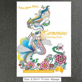 48 Pages Harmonious Colouring Series 3 (MM93104)  48 Pages Harmonious Colouring Series 3 (MM93104)