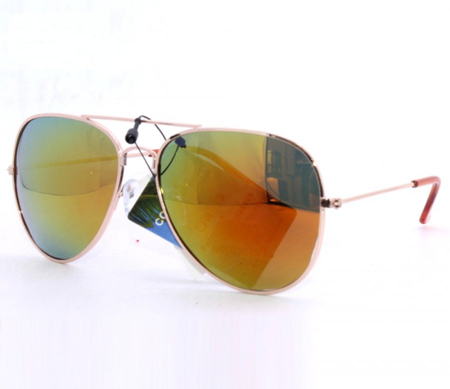 Aviator Metal Polarized Tint Lens Sunglasses AV008PM-2 - Click Image to Close