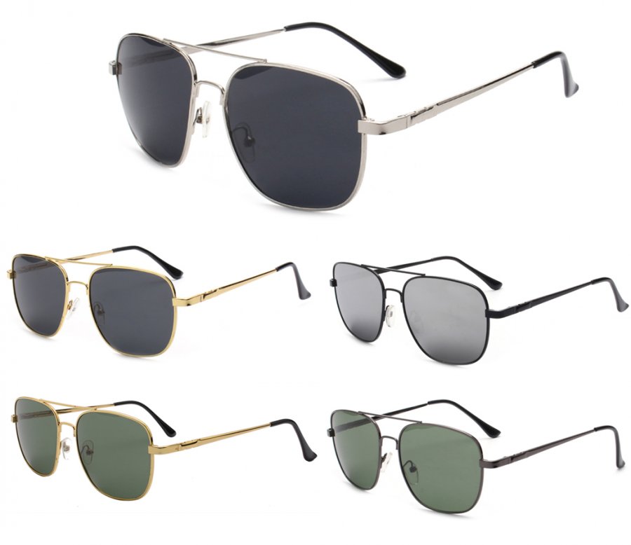Classic Collection Polarized Metal Fashion Sunglasses PMF6112