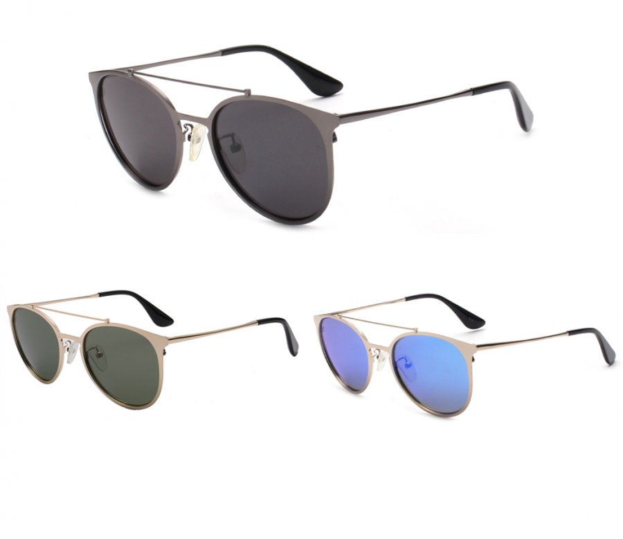 Classic Collection Polarized Metal Fashion Sunglasses PMF6113