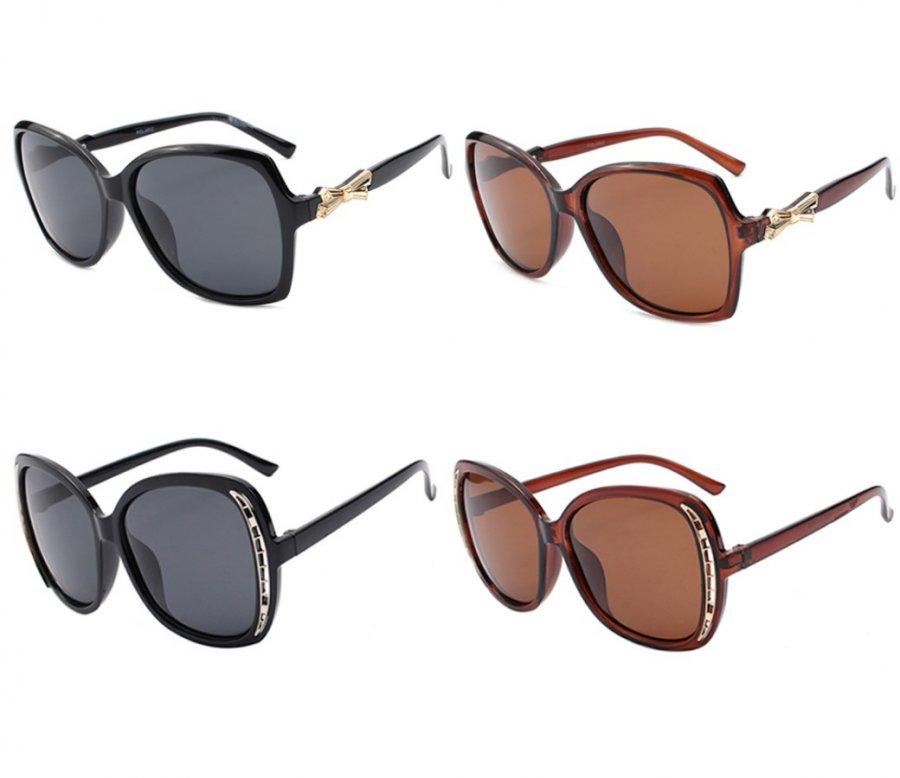 Noosa Collection Fashion Plastic Polarized Sunglasses (2 Style Mixed) PHB687/PHB681