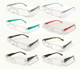 Fashion Plastic Half Rimless Reading Glasses 4 Style R9168/69/70/71  Fashion Plastic Half Rimless Reading Glasses 4 Style R9168/69/70/71