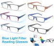 Blue Light Filter Reading Glasses Reading Glasses 2 Style Asstd R9188/R9189C