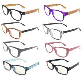 Fashion Unisex Plastic Reading Glasses 4 Style Asstd R9228-31  Fashion Unisex Plastic Reading Glasses 4 Style Asstd R9228-31