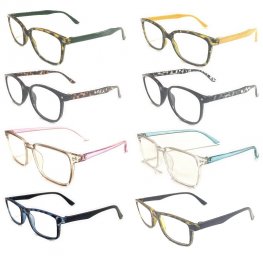 Fashion Unisex Plastic Reading Glasses 4 Style Asstd R9232-35  Fashion Unisex Plastic Reading Glasses 4 Style Asstd R9232-35