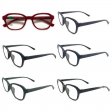 Ladies Fashion Plastic Reading Glasses 4 Style Asstd R9262-65