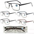 36 Blue Light Filter Metal Frame Reading Glasses with Case (Mixed strength) in Display Box Package R9266-68-CD36