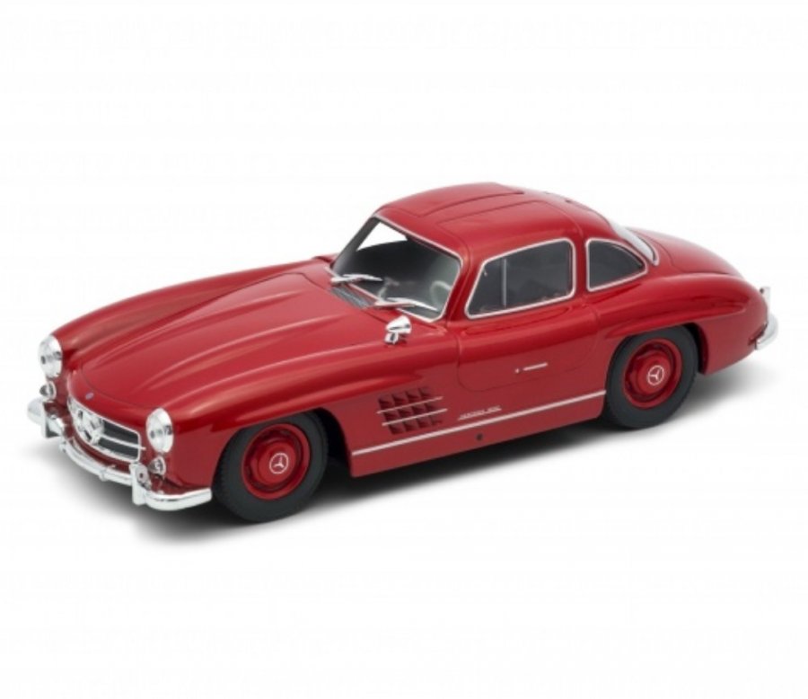 1:24 Mercedes-Benz 300 SL (Red) WL24064W - Click Image to Close