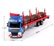 1:50 Log Transporter Truck (6 Pcs/ Box) Heavy Die cast Model DC-620034