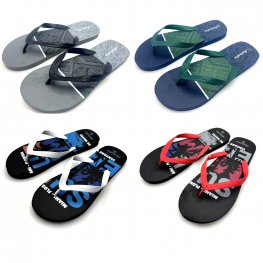 Mens Beach Thongs 4 Style Mixed MM20 Mens Beach Thongs 4 Style Mixed MM20