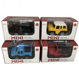 3" Diecast Mini Cross Country Vehicle 4 Style Mixed Window Box WGT2401-1  3" Diecast Mini Cross Country Vehicle 4 Style Mixed Window Box WGT2401-1