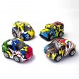 3" Diecast Mini Cross Country Vehicle with Paint, 4 Style Mixed in Hangsell Window Box WGT2417-4