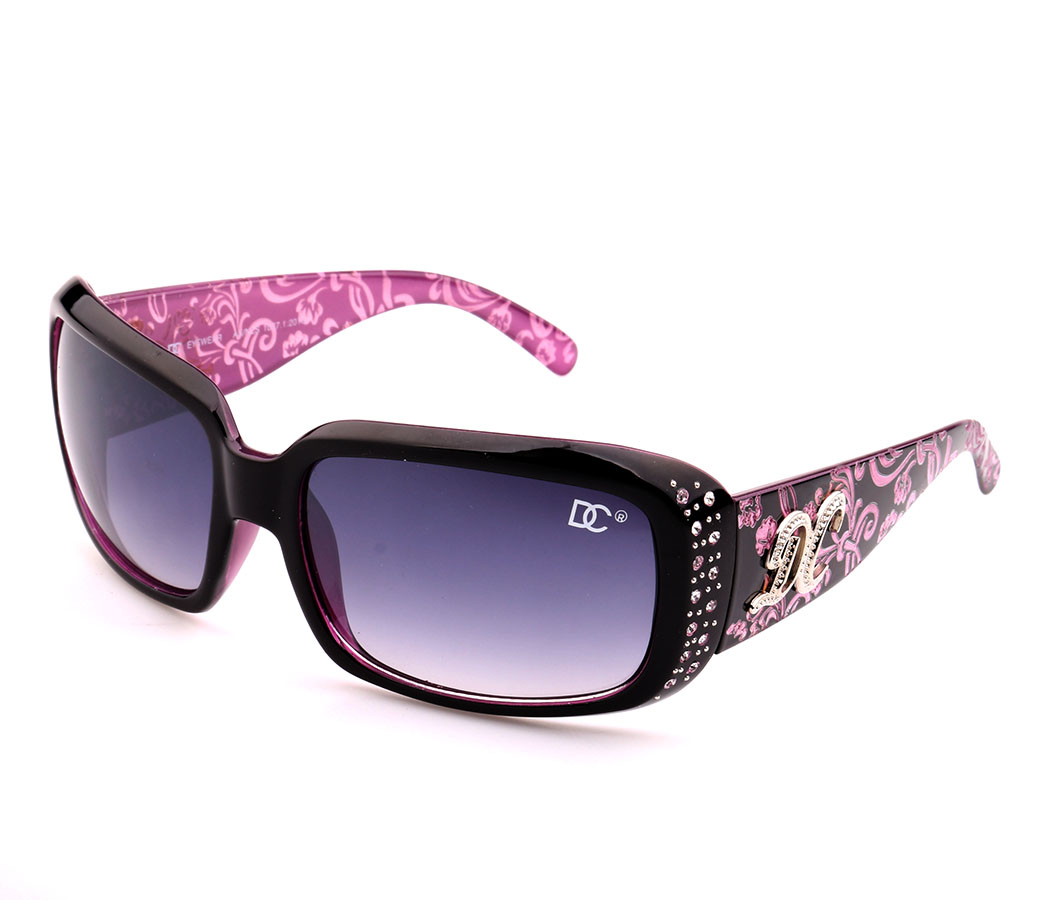 DC Rhinestone Sunglasses DC070P (Polycarbonate) - Click Image to Close