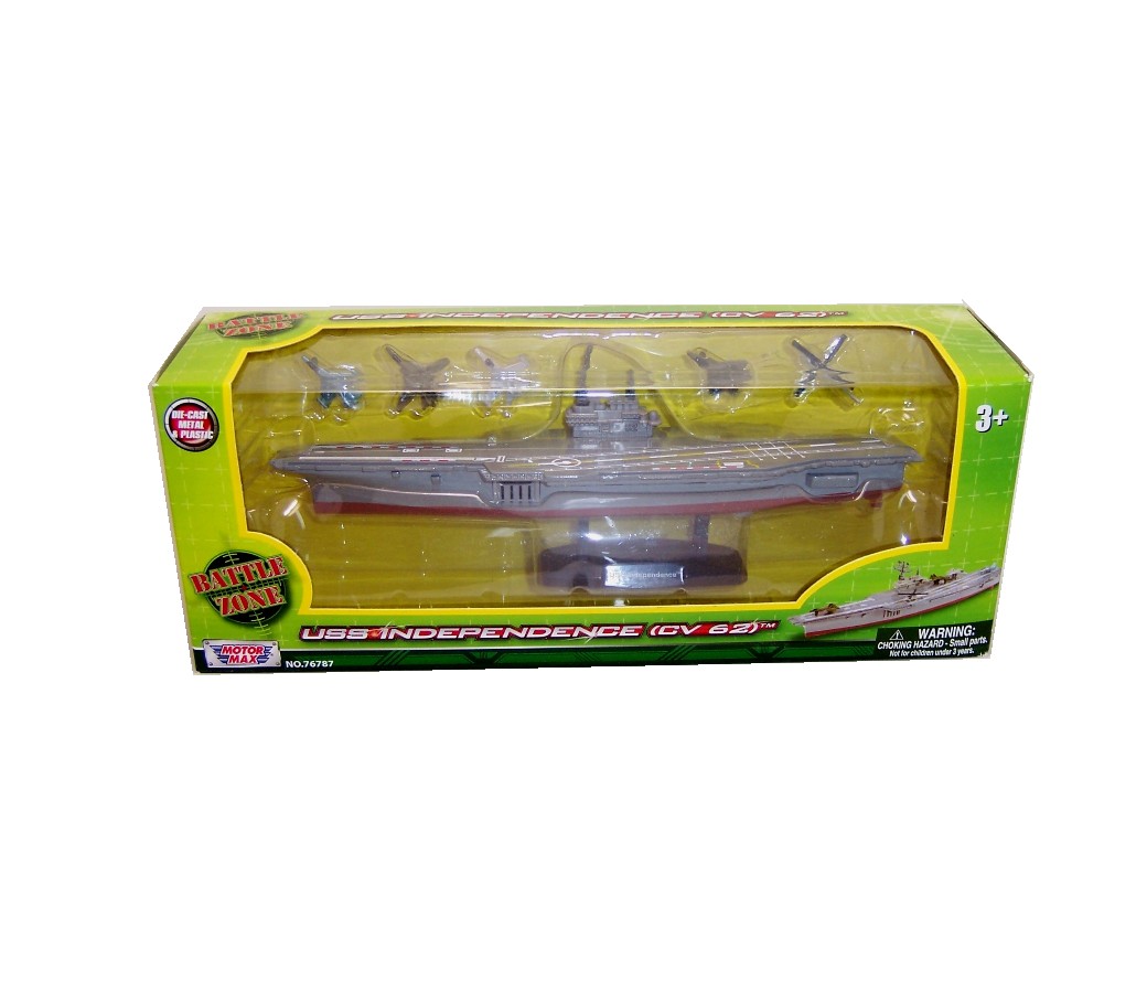 9" Diecast Aircraft Carrier MM76787 - Click Image to Close