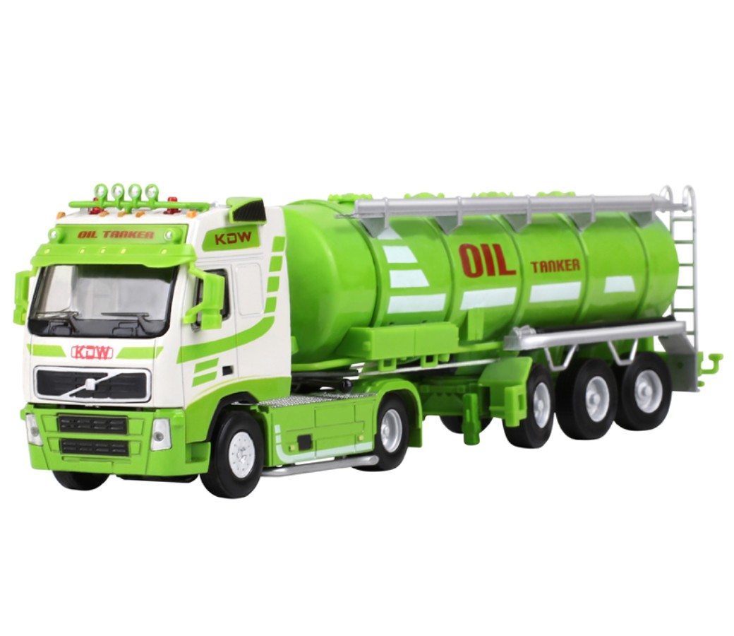 1:50 Oil Tank Truck (4 Pcs/Box) Heavy Diecast Model DC-620028 - Click Image to Close