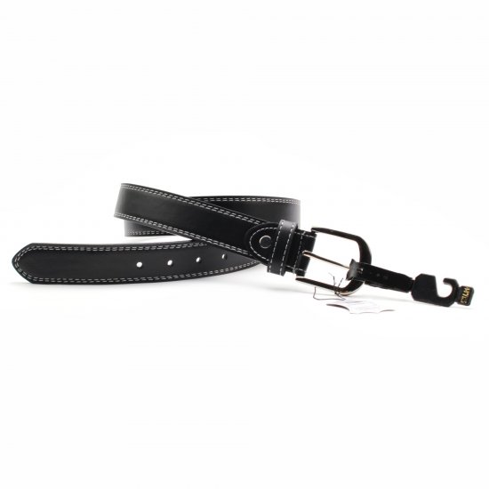 Mens Belts, Width 3.5cm, Black BLT1218-1